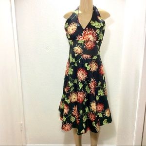 Donna Ricco halter dress